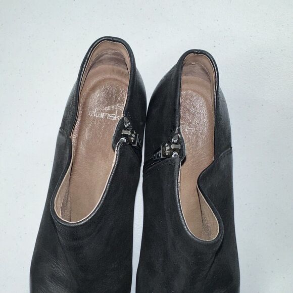 Dansko Black Leather Boots - Picture 5 of 7